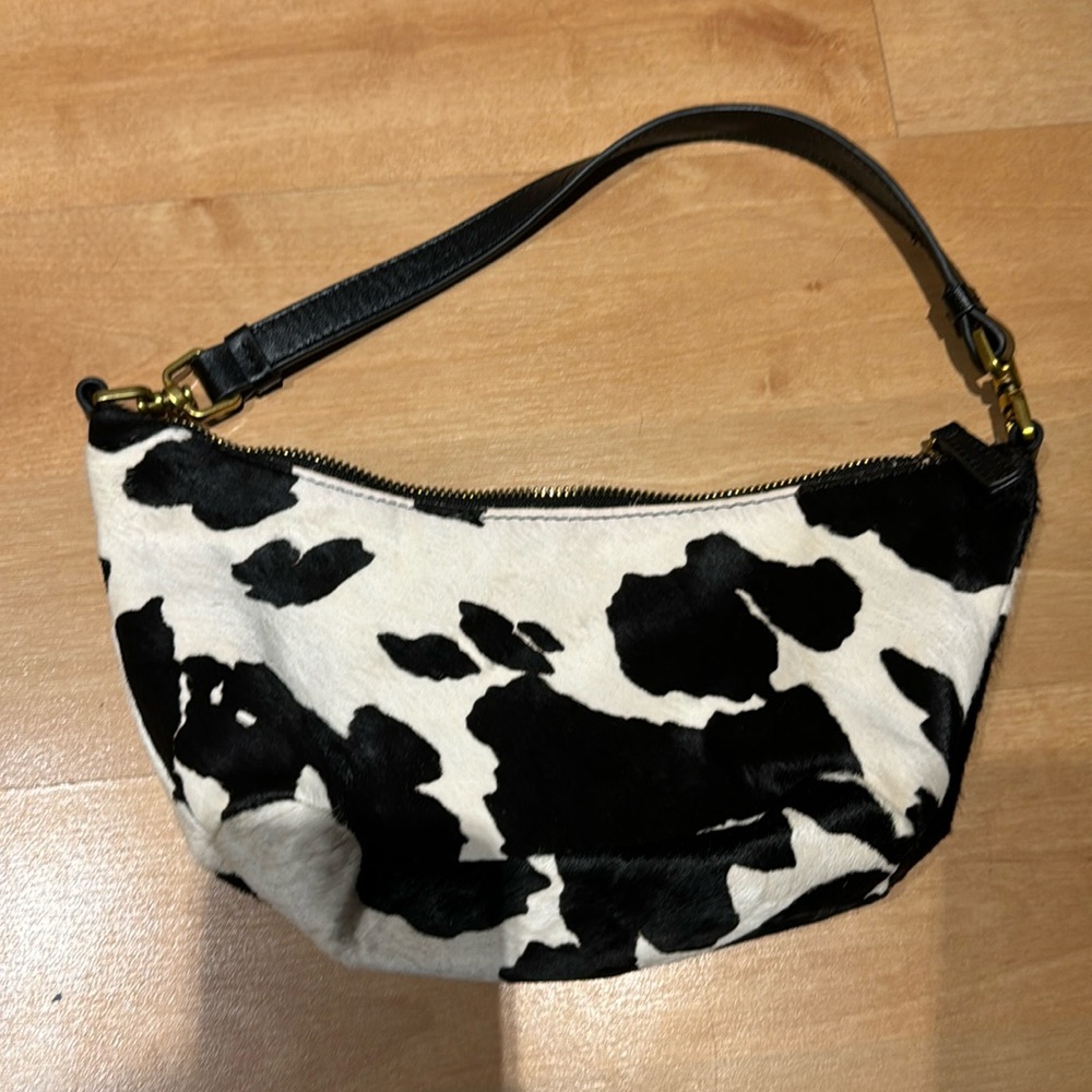 Urban outfitters cow print shoulder bag
